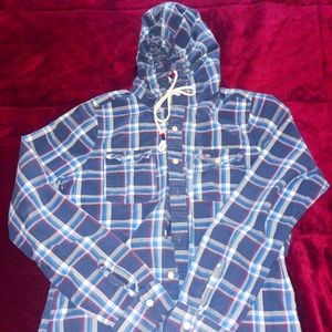 Hooded Hollister Button up